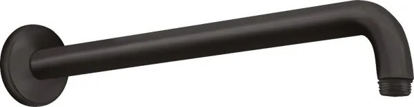 Brat de dus, Hansgrohe Croma, 39cm, montare pe perete, negru mat, 27413670