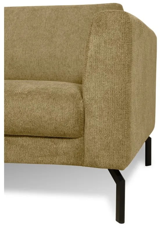 Canapea galben-muștar 165 cm Gomero – Scandic