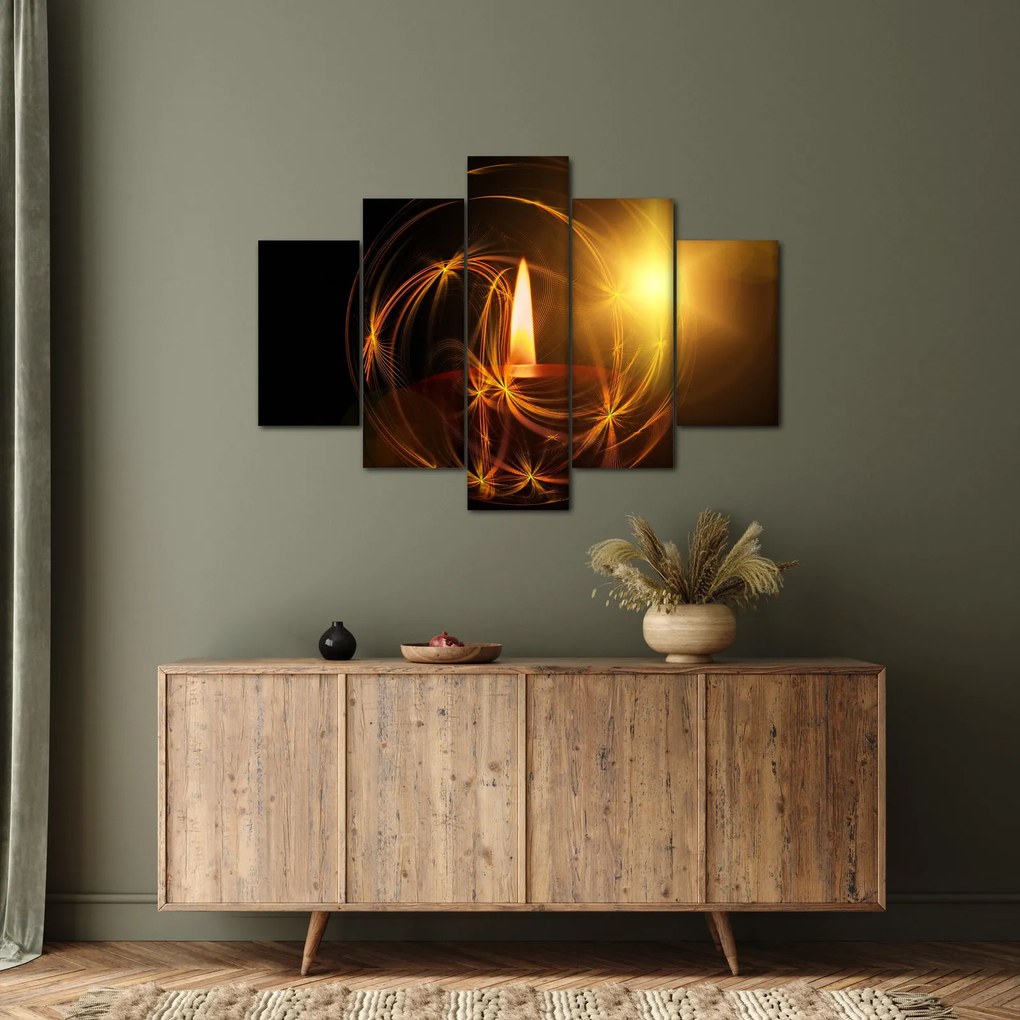 Tablou cu lumânare (150x105 cm)