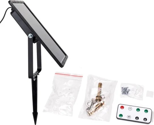 Bandă LED solară dimabilă Aigostar LED/10W/3,2V 10 m 6500K IP65 + telecomandă
