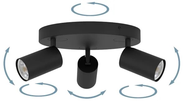 Spot LED RGBW dimabil TELIMBELA-Z 3xGU10/4,9W/230V Eglo 900336