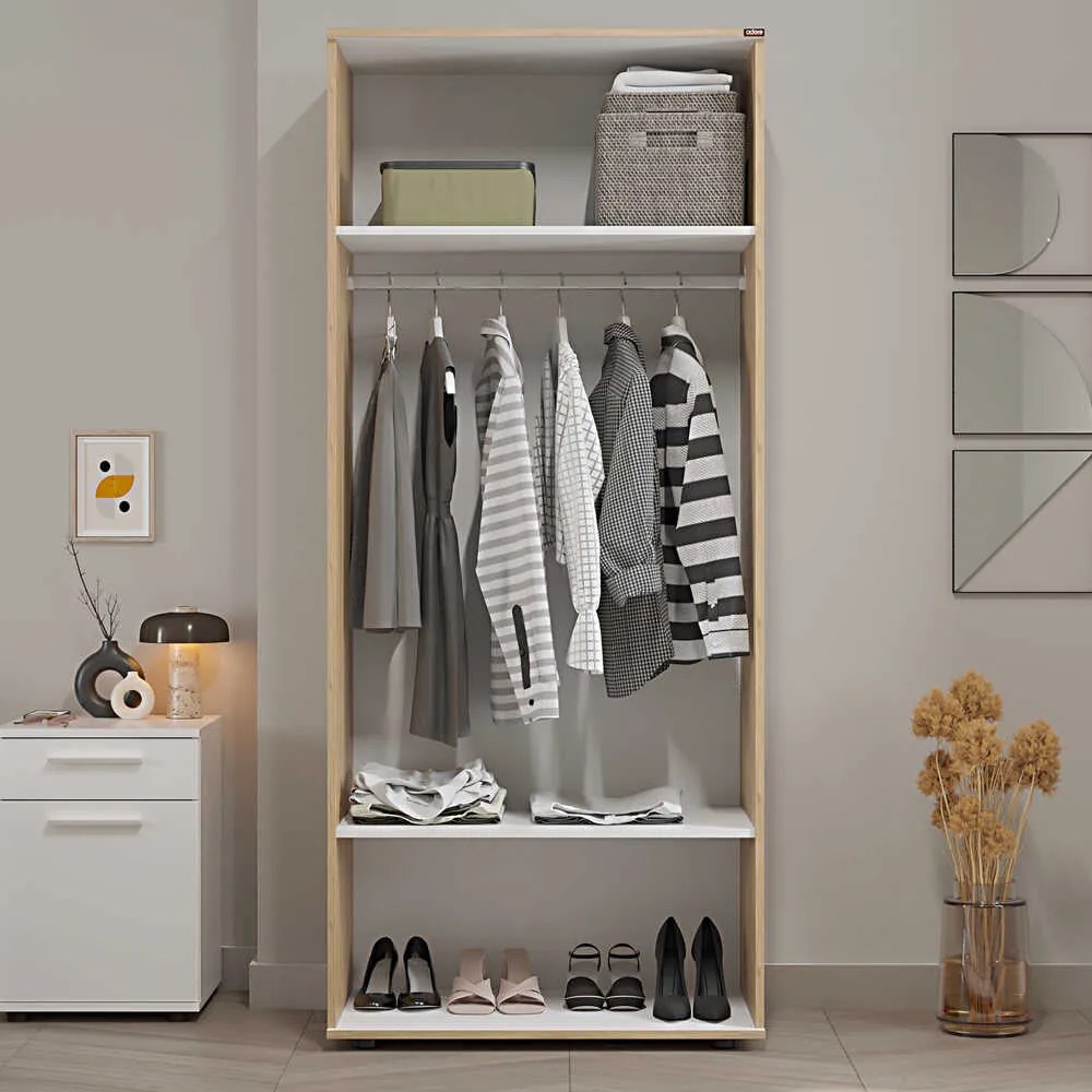 Dulap Haine Adore Trendline cu 2 usi si umeras, 80 x 187 x 47 cm