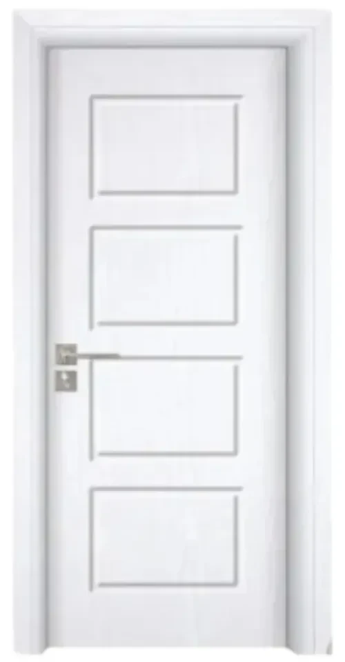 Usa Interior din MDF Novo Doors ND82, Cadru din Lemn Masiv, KIT COMPLET, Toc , Manere si balamale incluse (Culoare: Stejar Auriu, Dimensiune: 60 cm,