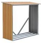 Șopron lemne G21 WOH 136 - 182 x 75 cm, maro