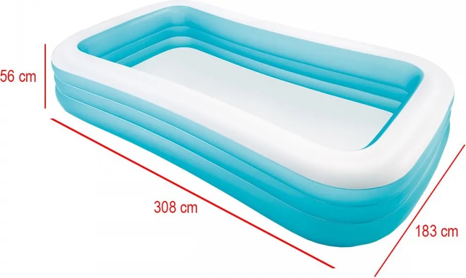 Piscină gonflabilă 3,05 x 1,83 x 0,56 cm