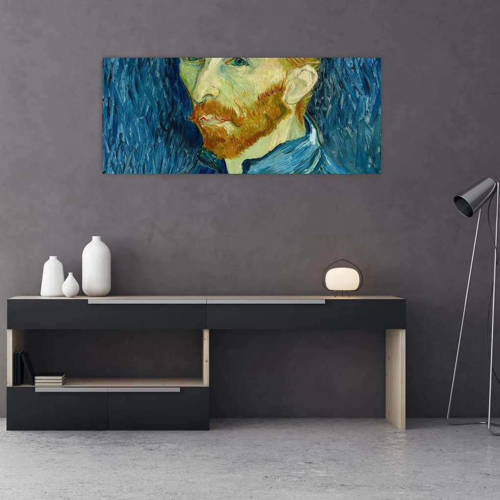 Tablou - Vincent van Gogh, Self-Portrait, reproducere (120x50 cm)