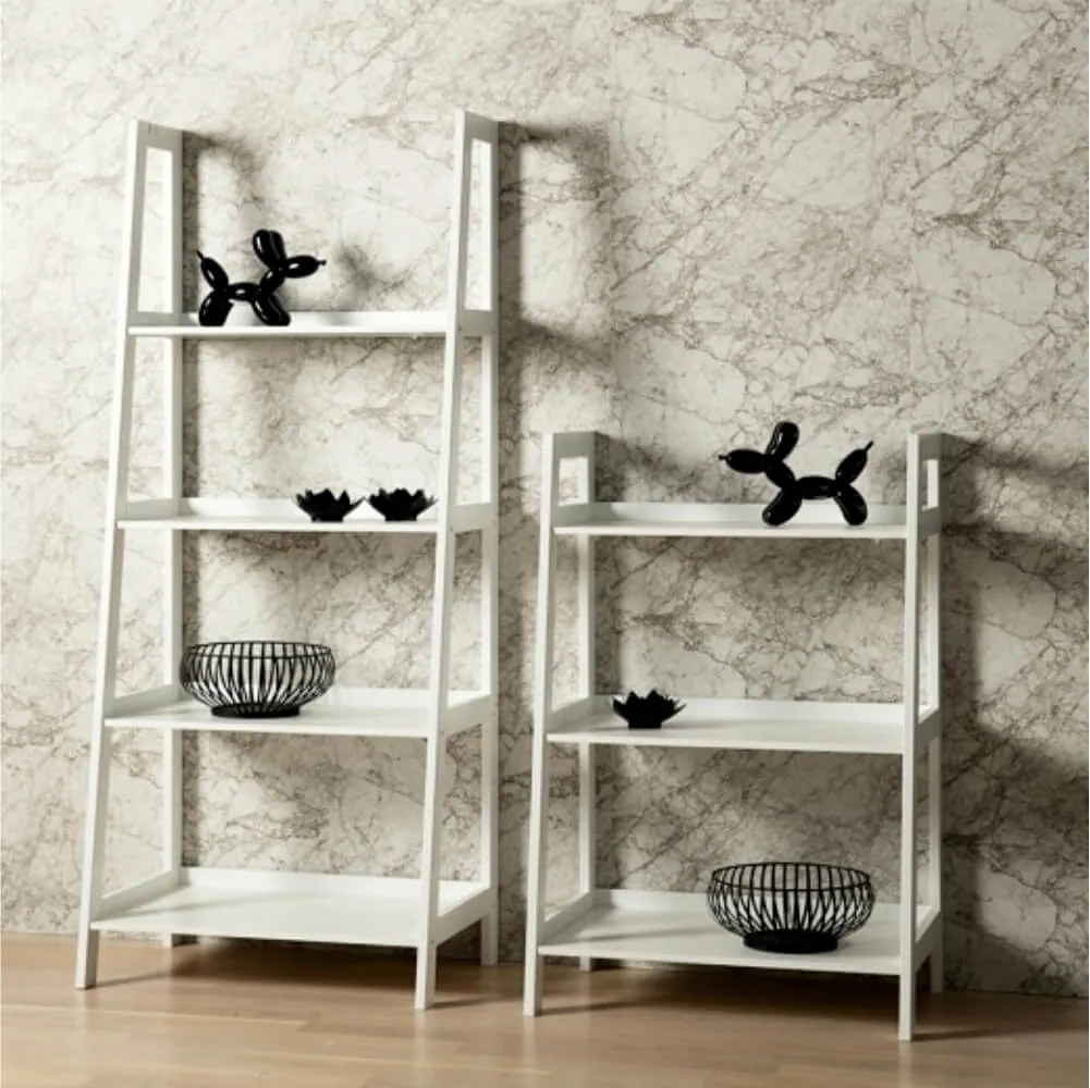 Etajera cu 3 rafturi, alb, REON TYP 1