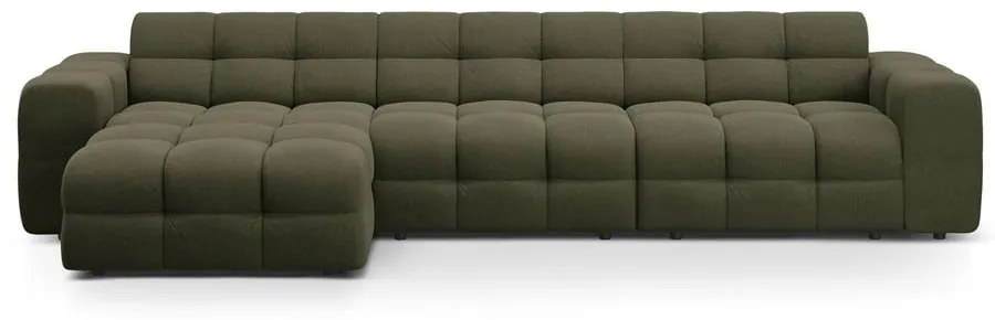 Colțar verde (cu colț pe partea stângă, cu șezlong) Kendal – Micadoni