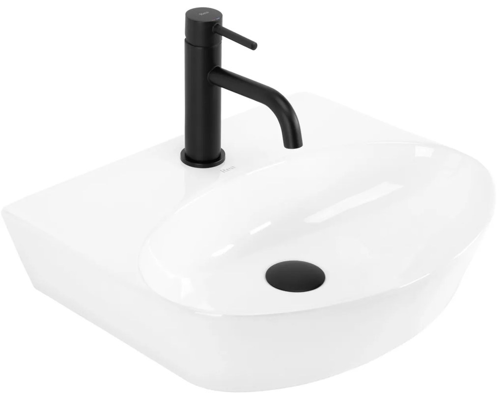Lavoar Kim alb L45,5 cm