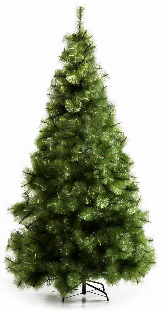 HomCom Albero di Natale Artificiale Foltissimo 210cm con 505 Rami Verdi