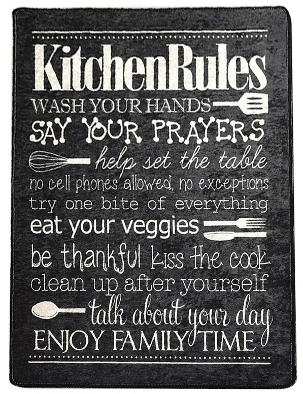 Covor, Kitchen, 80x150 cm, Multicolor