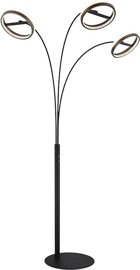 Globo 67179S1 - Lampă de podea LED cu reglaj tactil DELLA, 48W/230V, 3000/4000/6000K