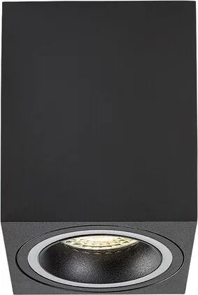 Spot aplicat tavan Kobald negru