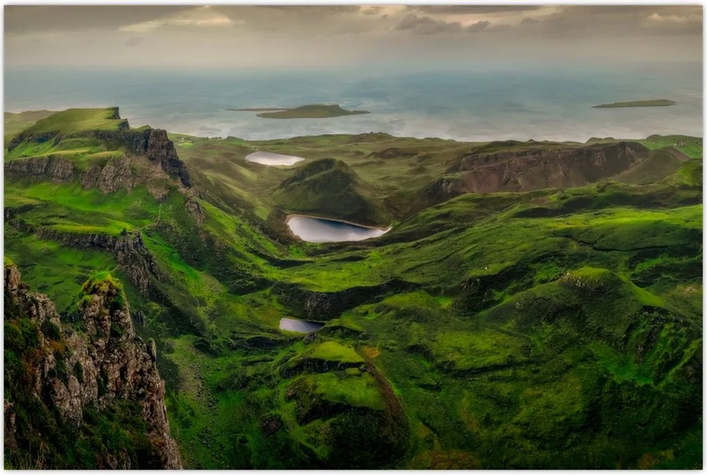 Tablou - Quiraing, Scoția (90x60 cm)