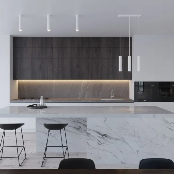 Plafonieră LAGOS 1xGU10/40W/230V alb