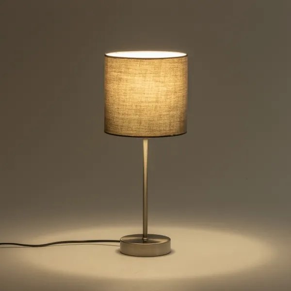 Lampă de birou LED 1xE14/5W/230V gri/crom mat