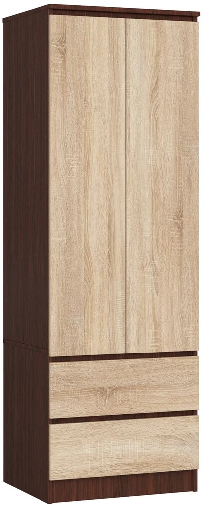 Dulap de haine Suman (wenge + Stejar sonoma). 1069567