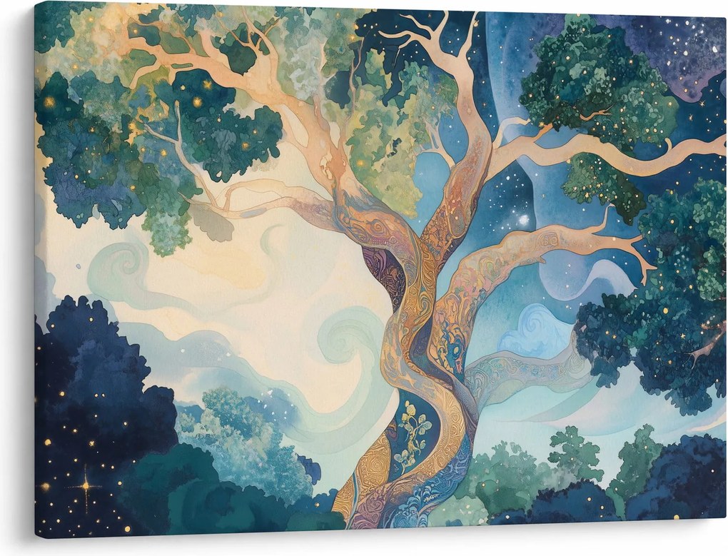 Tablou – Arbore cosmic (70x50 cm)