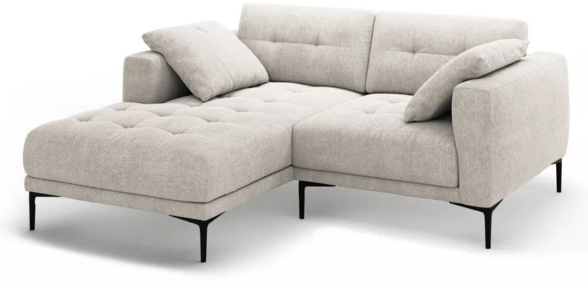 Colțar bej (cu colț pe partea stângă/cu șezlong) Bemy – Micadoni