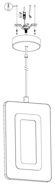 Eglo 98678 - Lustra LED pe cablu ENALURI LED/5,4W/230V