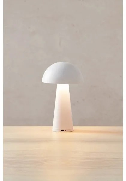 Lampă LED reîncărcabilă dimabilă Markslöjd 108656 FUNGI LED/1,5W/5V IP44 alb