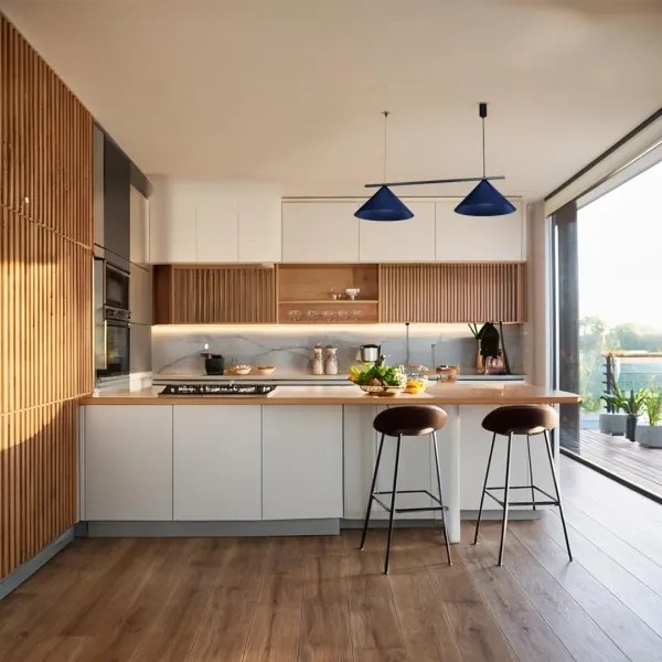 Lustră suspendată pe cablu CAPITAL 2xGX53/15W/230V, albastră