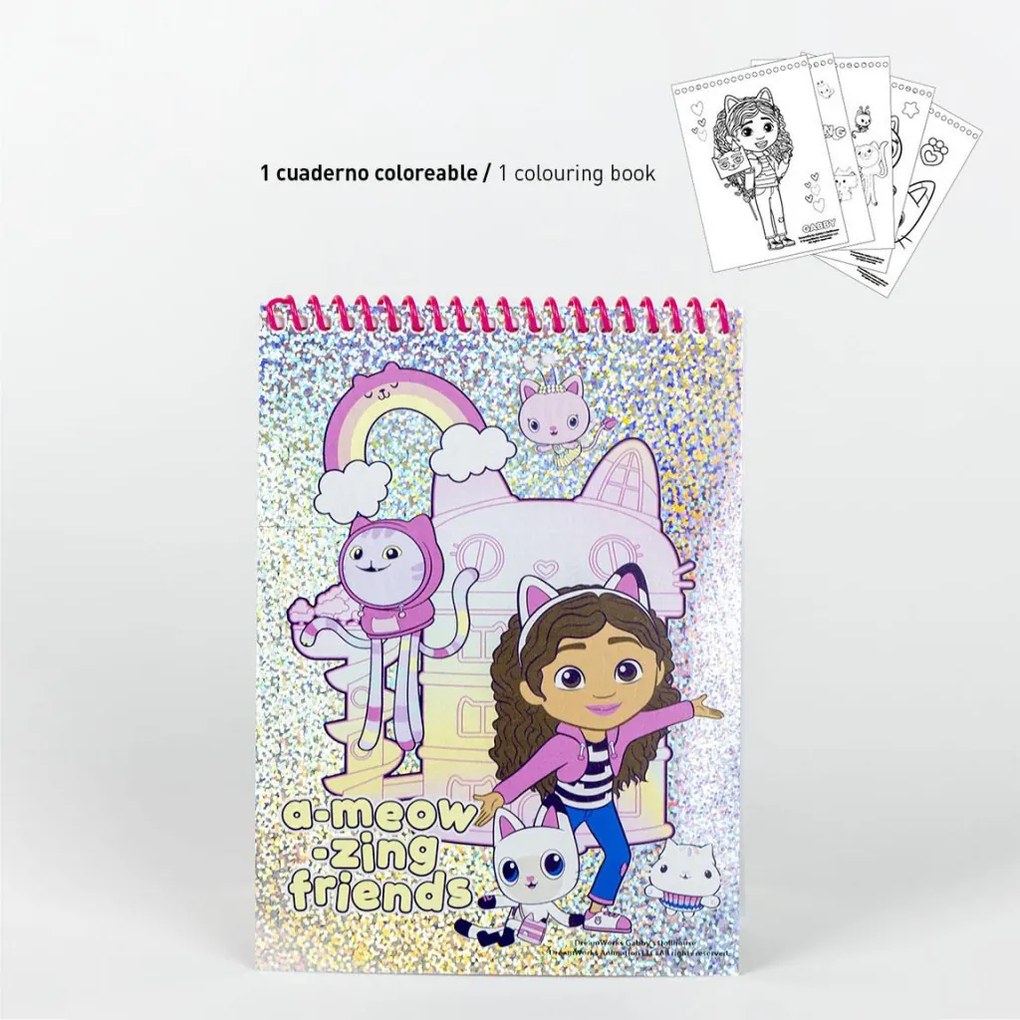 Gabby&#039;s Dollhouse Cat Adventures set de papetărie