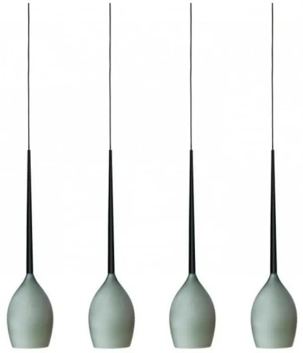 Lustra moderna Izza 4 Olive