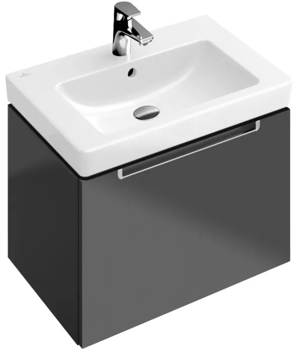 Lavoar pe mobilier, Villeroy&Boch Subway 2.0, 65x47cm, Alb Alpin, 7113FA01