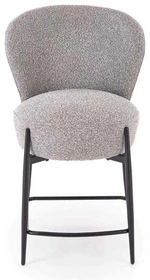 Scaun de bar Ainara, gri
