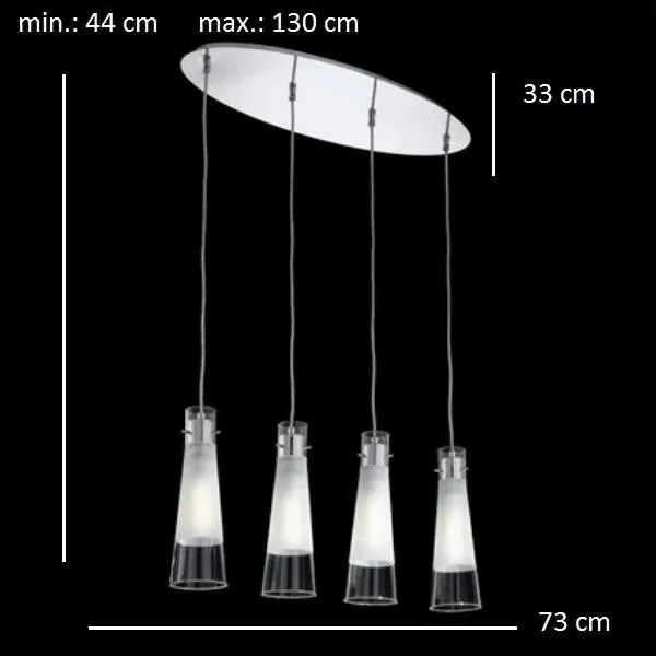 Pendul design italian KUKY CLEAR SP4 023038