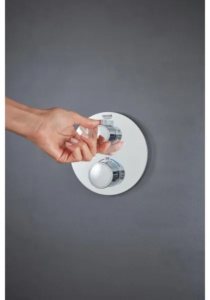 GROHE 24076000 - Baterie termostatică pentru duș GROHTHERM, crom lucios
