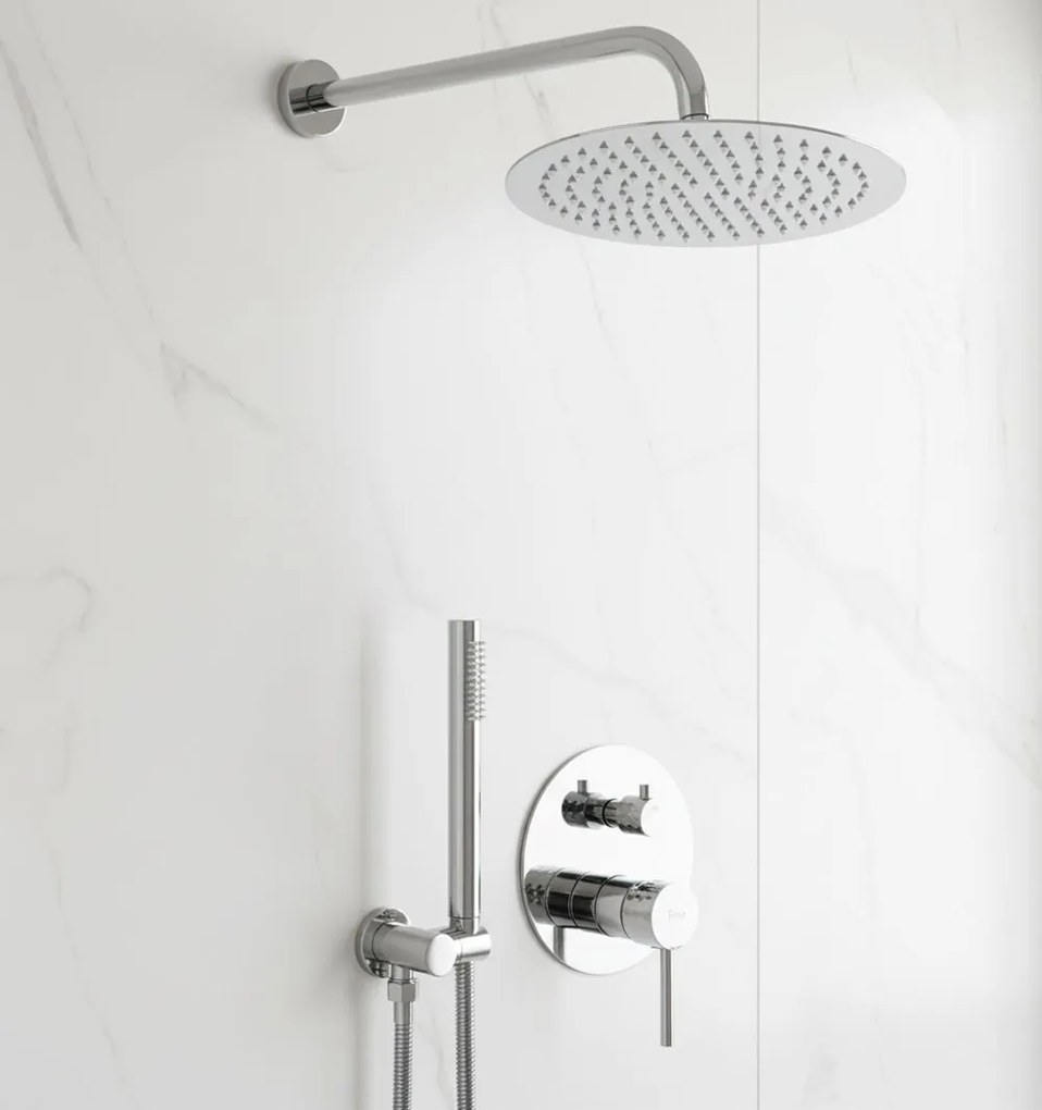 Set de dus incastrat Rea Lungo Diamond Chrome + BOX