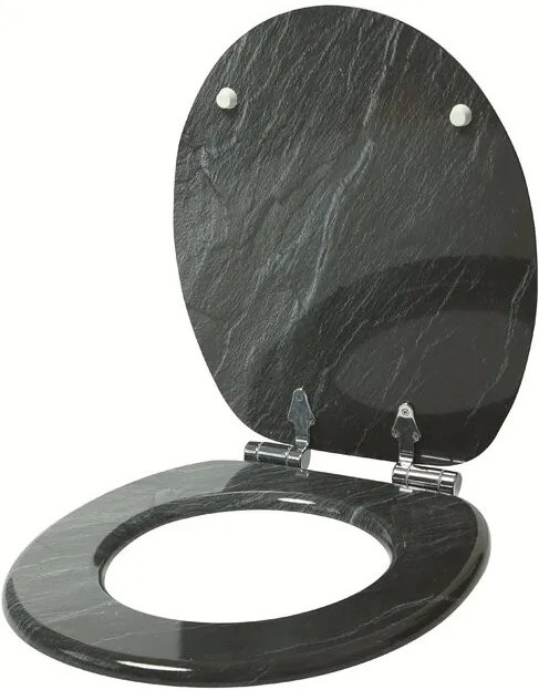 Colac de toaleta Schiavo, negru
