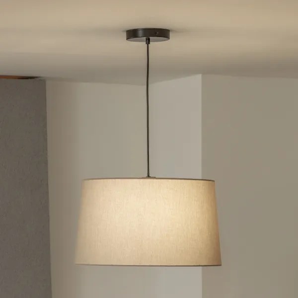 Brilagi - Lustră LED suspendată pe cablu CERIA, 1x E27/40W/230V, Ø 45 cm, bej