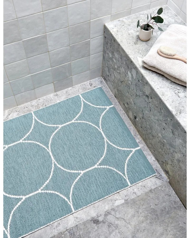 Covor tip traversă pentru interior și exterior albastru deschis 70x200 cm Boo Haze – Pappelina