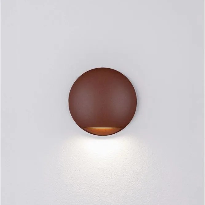 Aplica exterior cu iluminat jos LED IP65 PASSO corten