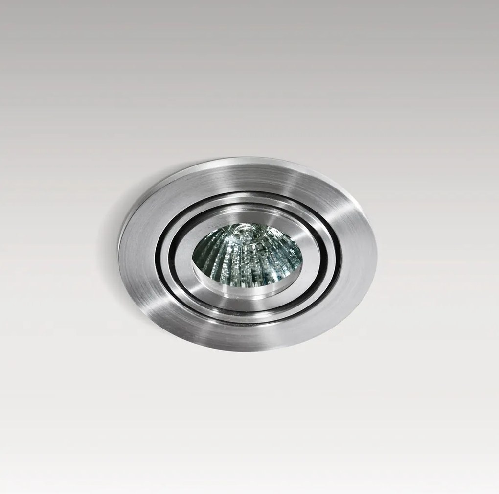 Spot incastrat directionabil de tavan/plafon CARLO aluminiu