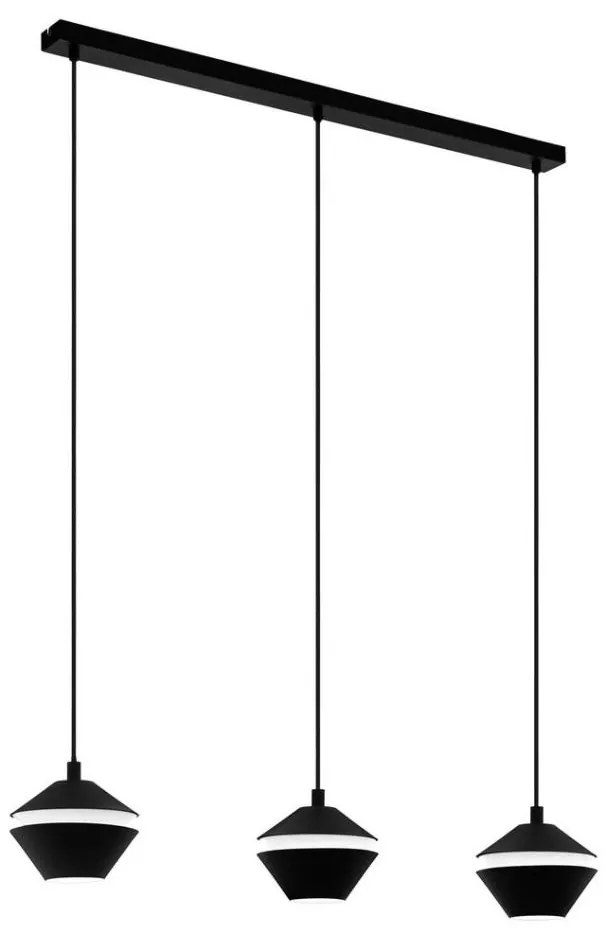 Eglo 98682 - Lustră LED PERPIGO pe cablu, 3x GU10, 5W, 230V