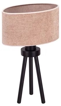 Lampă de masă Duolla OVAL 1xE27/15W/230V d. 30 cm roz