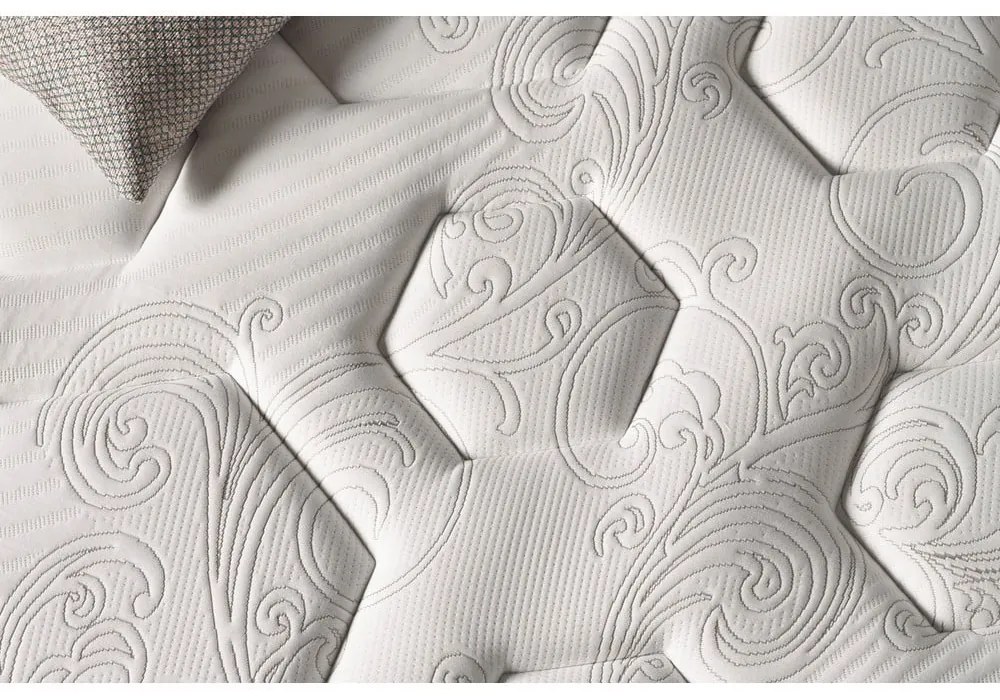 Saltea fermă/mediu-fermă din spumă reversibilă/termoregulatoare 140x200 cm HEXAFLEX GEL – Moonia