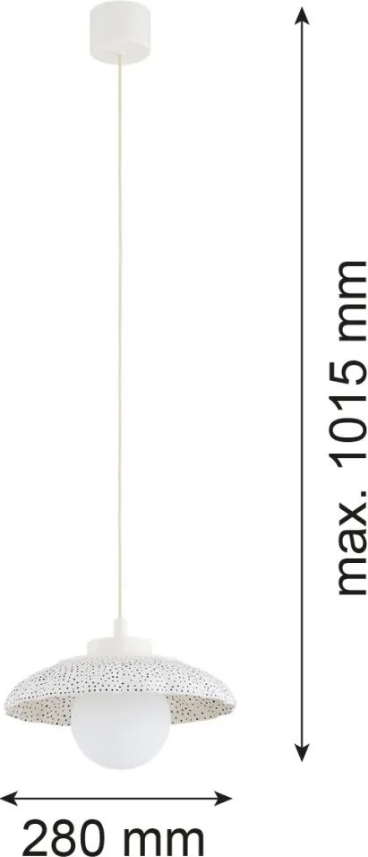 Lustra realizata manual din ceramica IP44 BOLL 8947