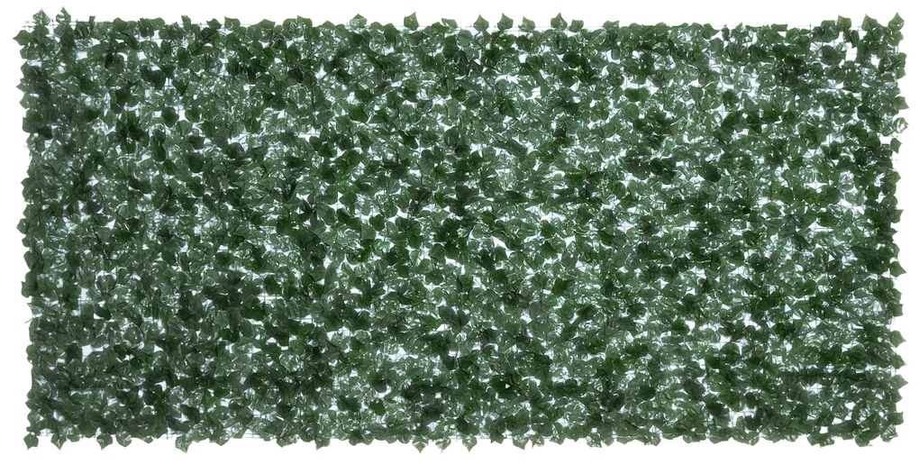 Outsunny Gard Artificial în Rolă pentru Balcon și Grădină din PE anti-UV, Gard Viu Fals cu Frunze, 300x150 cm, Verde | Aosom Romania