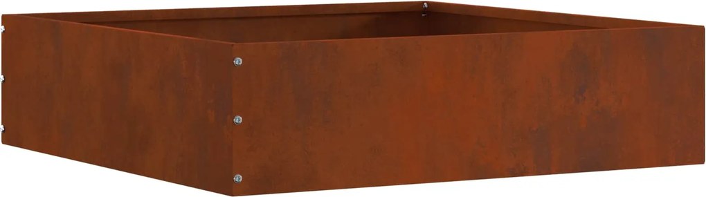 vidaXL Margine pentru gazon Ruginit 50 x 50 x 13 cm