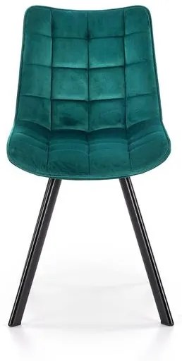 Set 4 scaune K332 velvet turcoaz