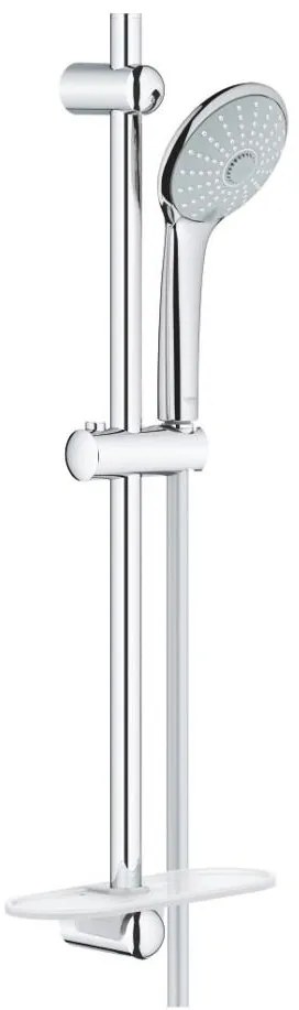 GROHE 27231001 - Set de duș EUPHORIA 600 mm, crom lucios