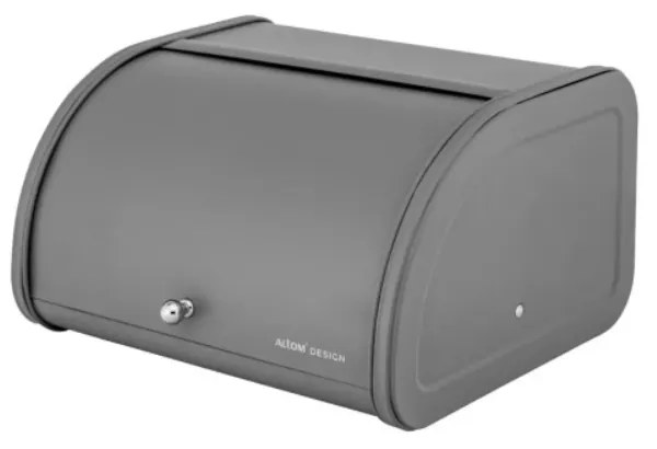 Cutie paine Altom, Gray style, metal, 30x26x17 cm