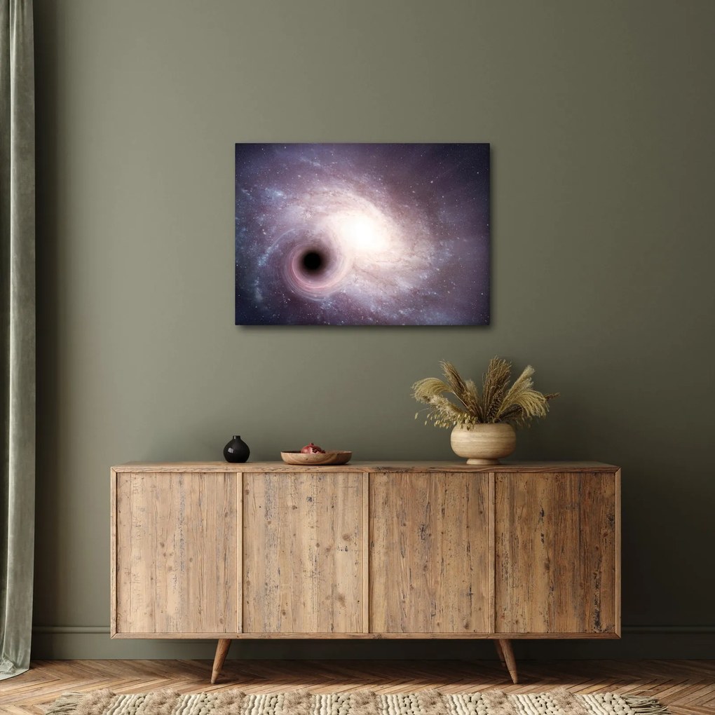 Tablou - Galaxii spiralate (70x50 cm)