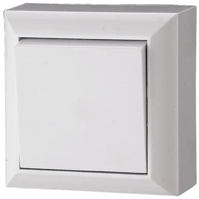 Intrerupator simplu/cap scara, montaj aplicat, Quatric