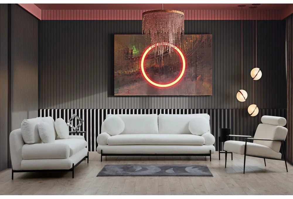 Canapea crem 188 cm Livorno – Artie